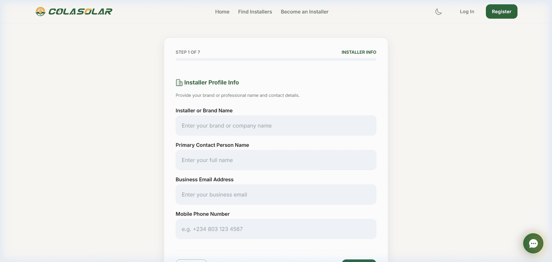Installer Onboarding Wizard